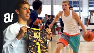 LaMelo Ball s FIRST JBA Practice Contract Signing Jersey Reveal - JBA Signing Day REUPLOAD