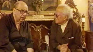 شريط الذكريات يحيى حقي مع صلاح جاهين وحديث عن فن الكاريكاتير وأغاني سيد درويش 