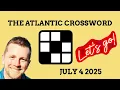 A NEW CHALLENGE - Oranje plays The Atlantic July 4 2025 crossword