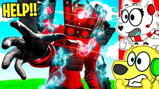 saving titan speakerman we watched every new skibidi toilet episode