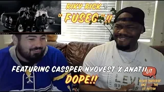 ricky rick x cassper nyovest x anatii fuseg music video thatfire reaction 