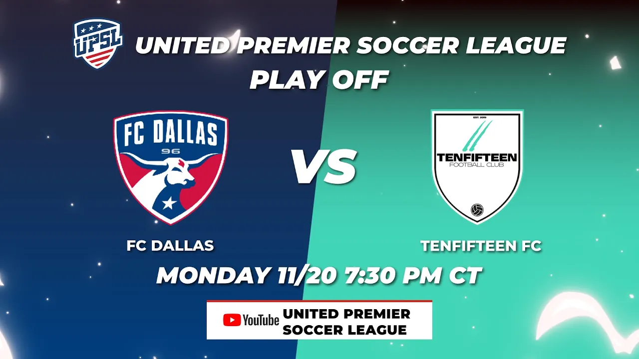 FC DALLAS VS TENFIFTEEN FC
