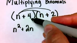 Multiplying binomial example 2
