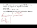 Projectiles Maximum Range Angle Range Equation w Example Orbits
