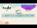 Node js interview questions for beginners 2024 Callback function nodejs interview questions