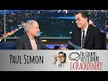 Paul Simon Takes The Colbert Questionert
