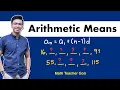 Arithmetic Means - Arithmetic Sequence