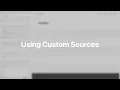 Using Custom Sources YOOtheme Documentation WordPress