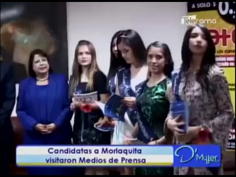 Candidatas a Morlaquita visitaron medios de prensa