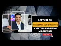 10 lecture creating and using middleware - MERN STACK authentication and deployment