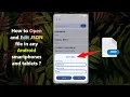 How to Open and Edit JSON file in any Android smartphones and tablets