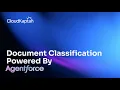Document Classification Automation with Agentforce