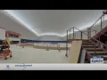 LeTourneau University gives first look inside progress of athletic dome