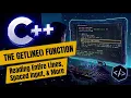 C getline Function Explained Syntax Examples Use