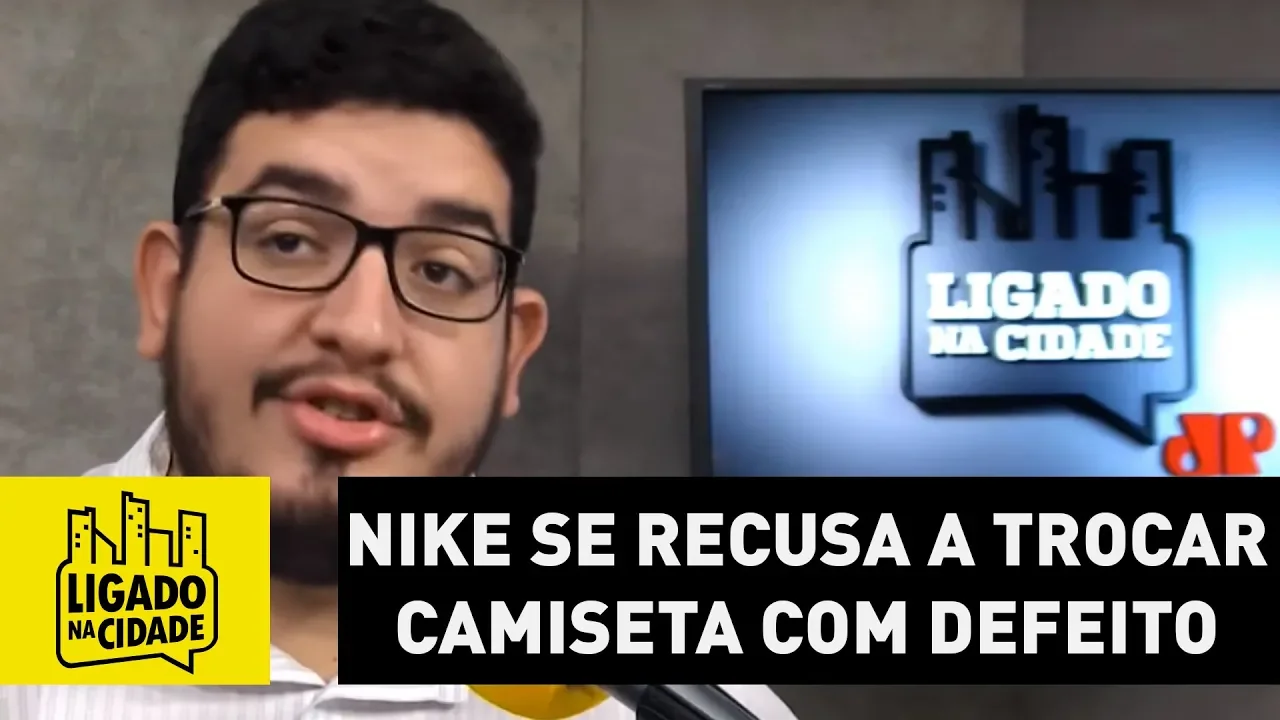 OUVINTE RECLAMA DA NIKE APÓS EMPRESA SE RECUSAR A TROCAR CAMISETA COM DEFEITO