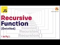 Recursive Function in Tamil With a Simple and Complex Example