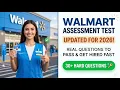 Pass Your Walmart Assessment Test 2026 Actual Questions and Answers to Get You Hired Now