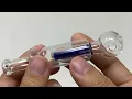 Review of 4 Glass oil burner pipe with inline filter