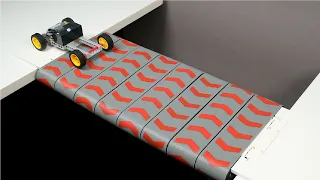 Lego Car vs impossible Bridge