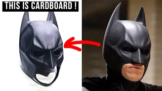 DIY Movie Accurate Dark Knight Cowl Using Cardboard and other stuff - Tutorial