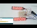 Control mixed hardware type MAX7219 4-in-1 digital display using Raspberry PI PICO