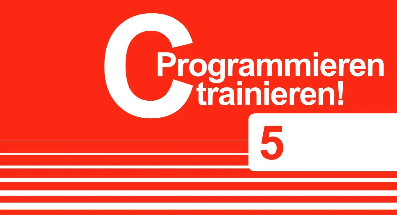 C Programmieren - Einlesen mit scanf; if und else
