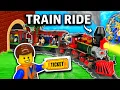 Lagu I built a LEGO Train THEME PARK...
