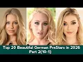 Top 20 Beautiful German PrnStars in 2026 Part 2