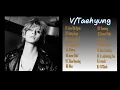 Download Lagu Taehyung/V BTS Playlist [Chill, Sleep \u0026 Study]