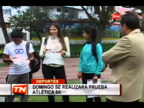 Domigo se realizará prueba atlética 5k
