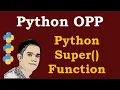 Python Super Function Python Object Oriented Programming