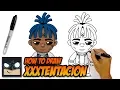 How to Draw XXXTENTACION Cartooning Club Tutorial