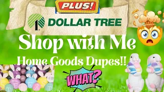Home Goods Dupes at Dollar Tree Plus Dollar Tree Shop with Me 2025 Easter Spring Bees Fairy Finds