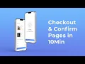 Ionic 5 ecommerce app - Confirm Checkout Page UI