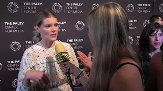 Emma Greenwell Hulu s The Path The Paley Center AfterBuzz TV Red Carpet