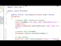 37 Advanced java tutorial JDBC text files as Database table with java appln adv java