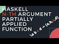 haskell partially applied function to n-th argument