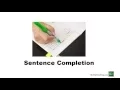 SAT Lesson Sentence Completion