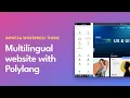 Building a multilingual website with Polylang