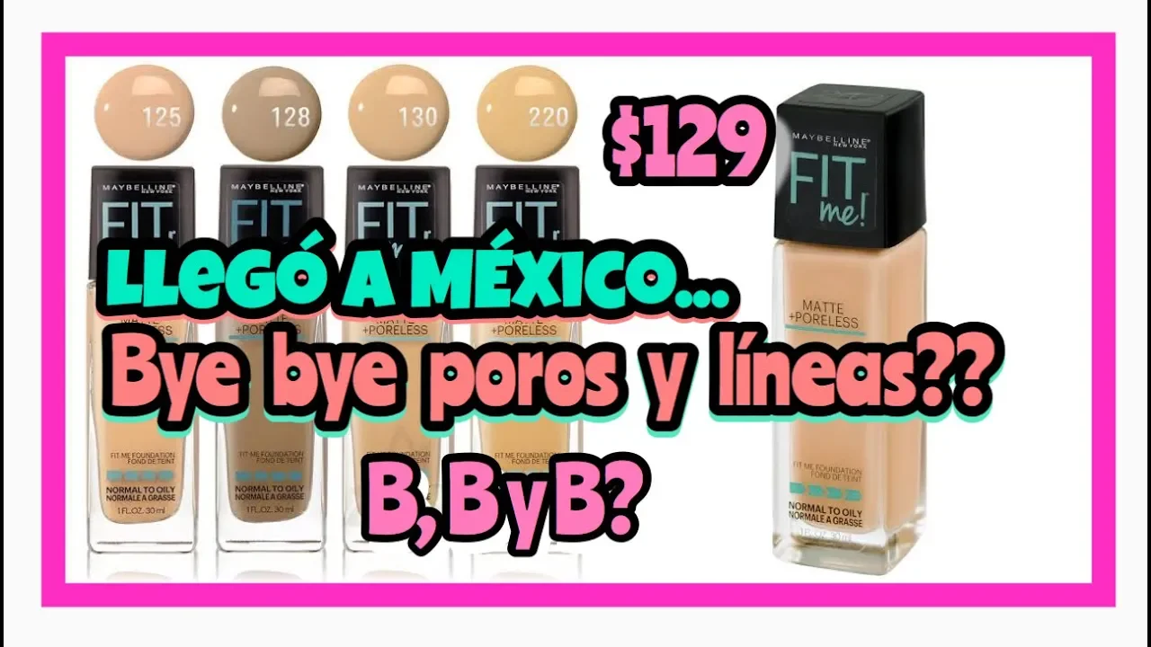 Cómo escoger tu Base de Maquillaje | #FitMeComoSoy