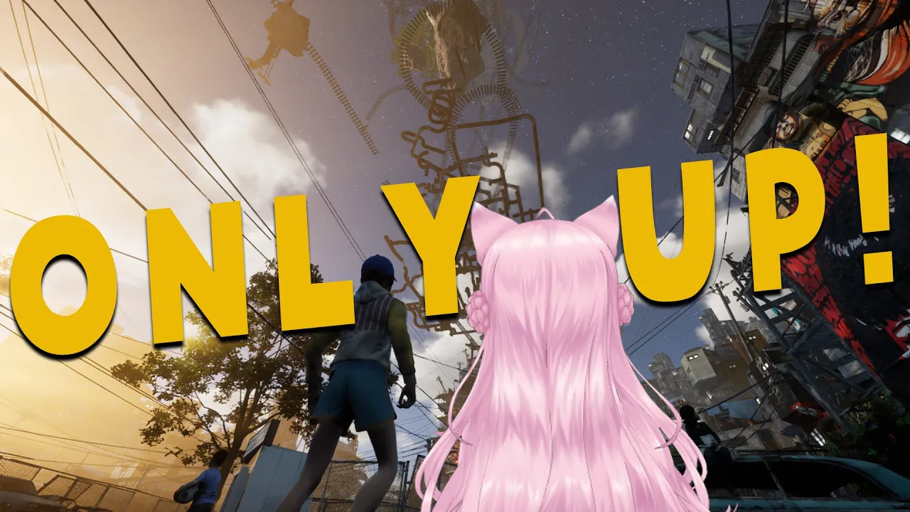 【OnlyUp!】絶対にクリアする?頂上を目指してひたすら登り続けろ！【博衣こより/ホロライブ】