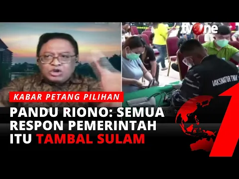 Soal Penanganan Covid-19, Epidemiolog Pandu Riono: Tidak Punya Rencana yang Solid
