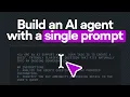 Build an AI agent in seconds here s how
