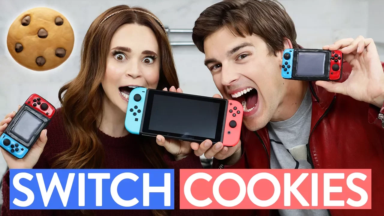 NINTENDO SWITCH COOKIES ft MatPat! - NERDY NUMMIES