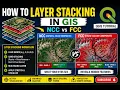 QGIS Tutorial Layer Stacking False Color Composite FCC Natural Color NCC