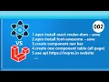 React create one component table for all page laravel 8 episode 2