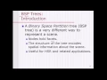 BSP TREES QUADTREES AND OCTREES INTRODUCTION