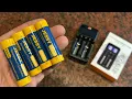 Rechargeable 18650 Batteries with Charger by JESSY