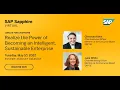 Lagu SAP Sapphire Keynote: Becoming an Intelligent, Sustainable Enterprise