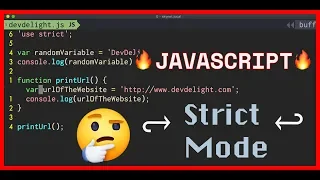 JavaScript Strict Mode - use strict